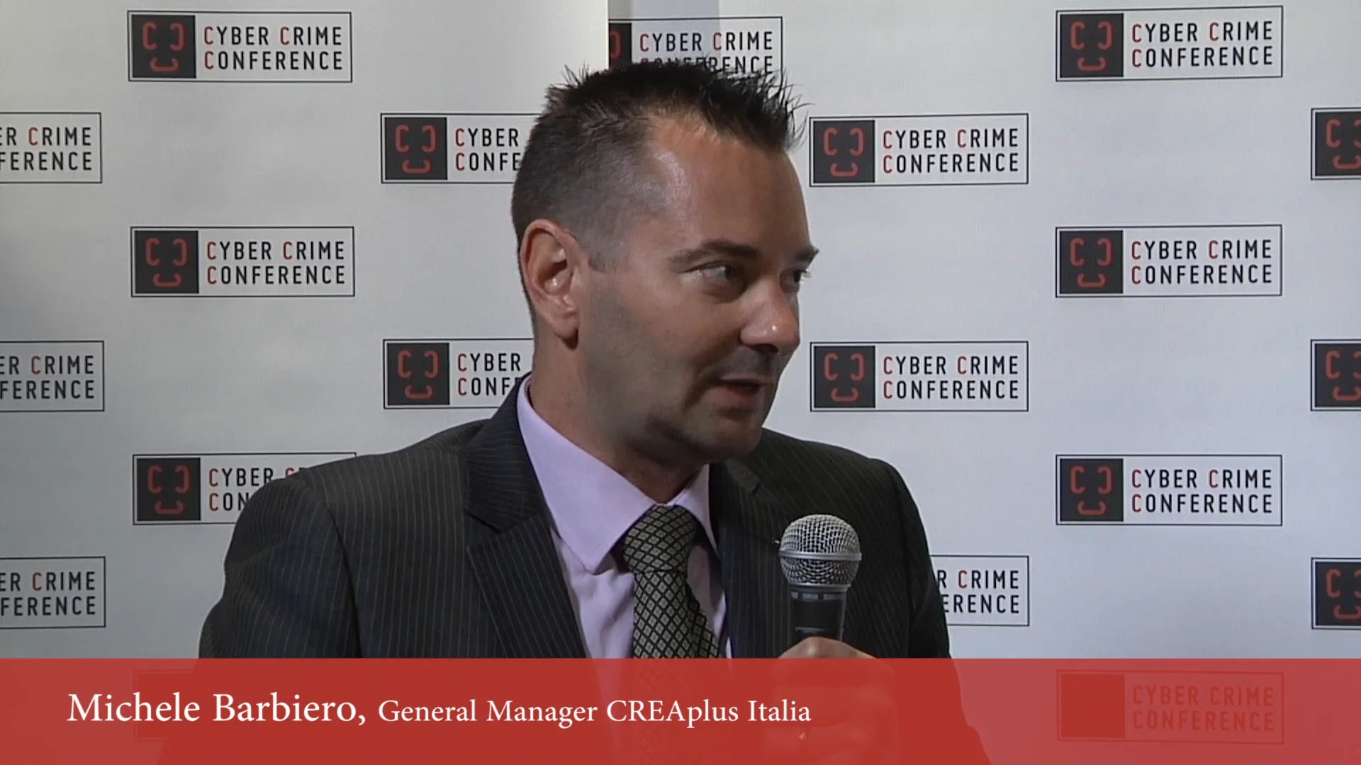 Cyber Crime Conference 2017 Intervista a Michele Barbiero General Manager CREAplus Italia