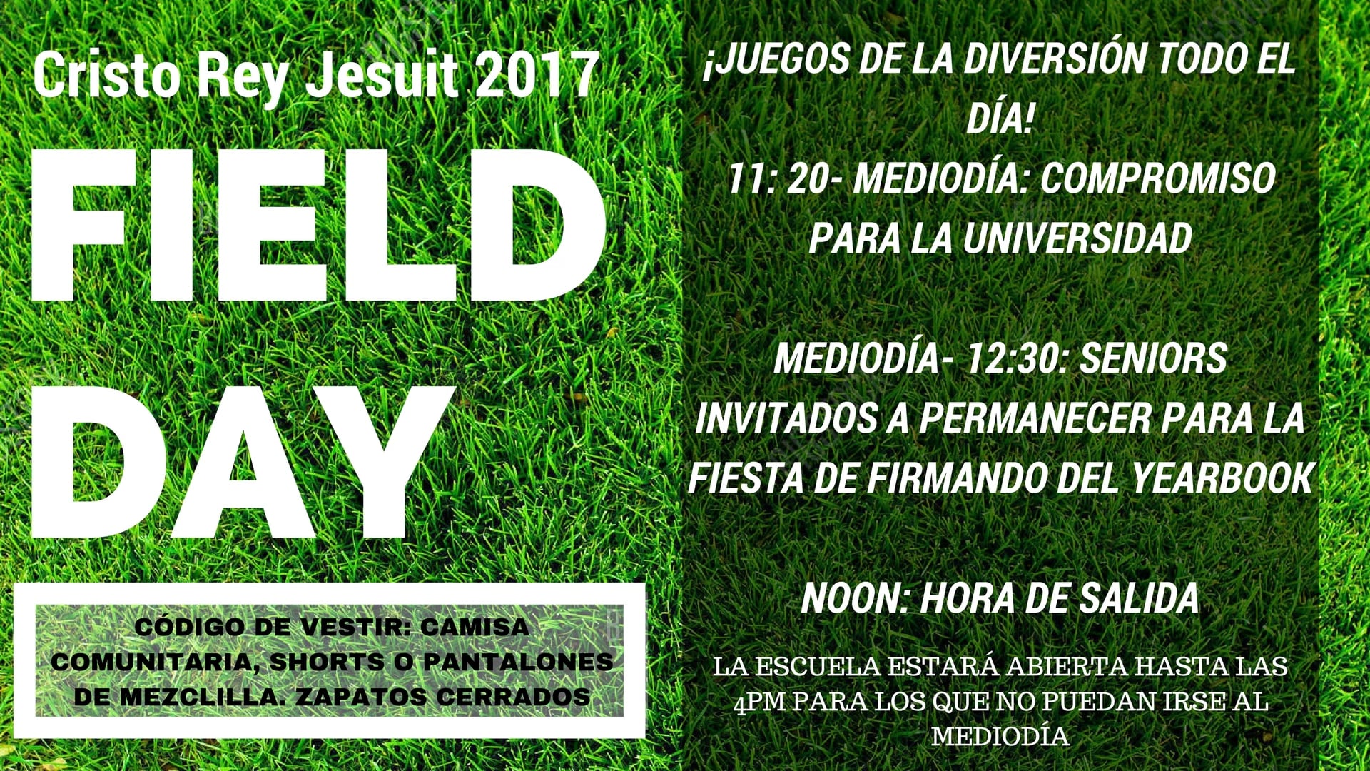 2017 H Field Day & Yearbook Signing Party on Vimeo