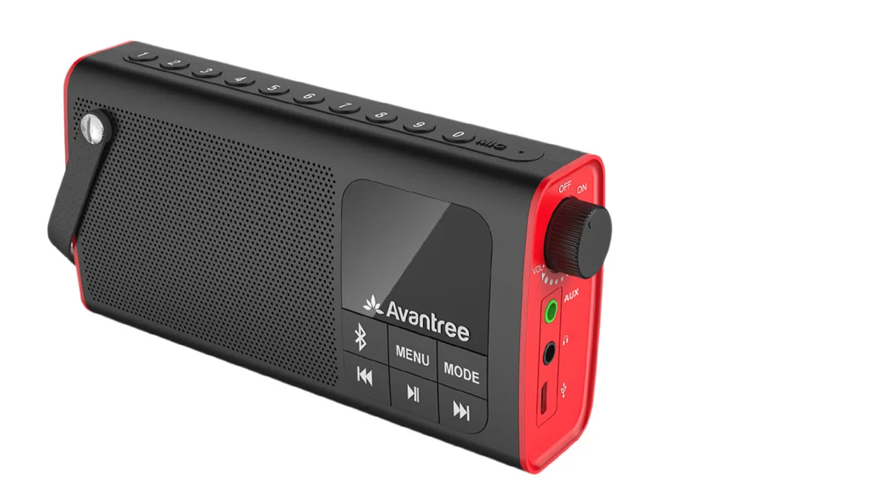 Avantree How to Bluetooth Speaker with FM radio Portable Wireless Radio with Micro SD Card SP850