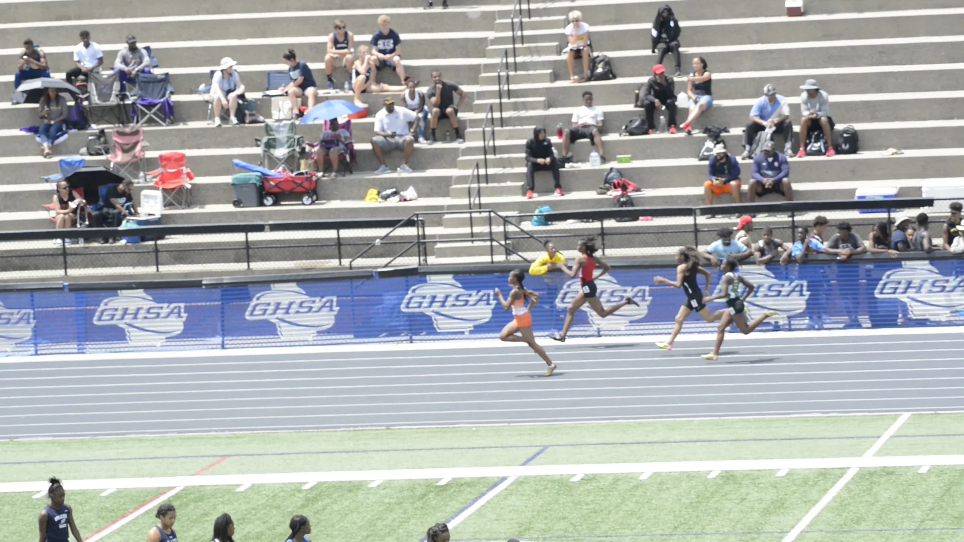 High School State Meet 5A Prelims 400m Heat 2 on Vimeo