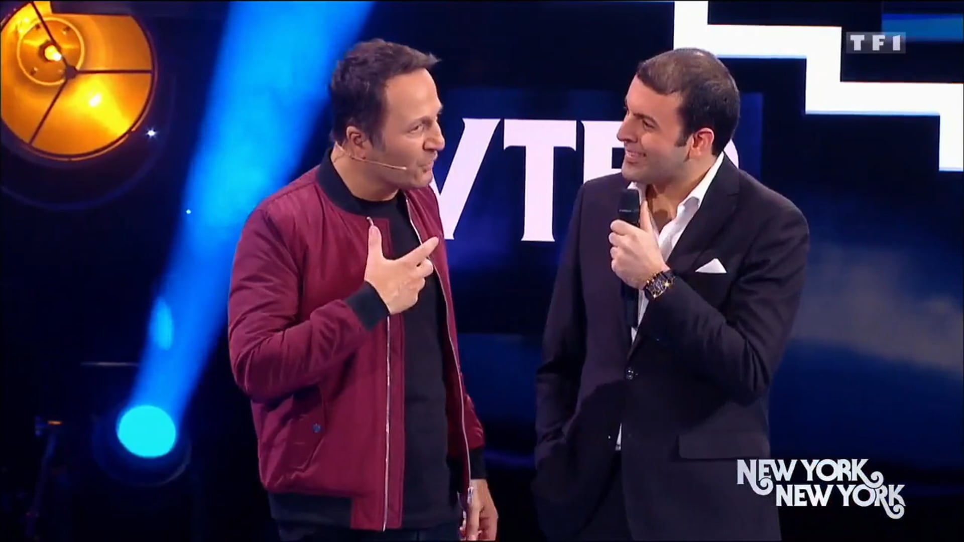 DAVID SERERO dans VENDREDI TOUT EST PERMIS sur TF1 - Special NEW YORK