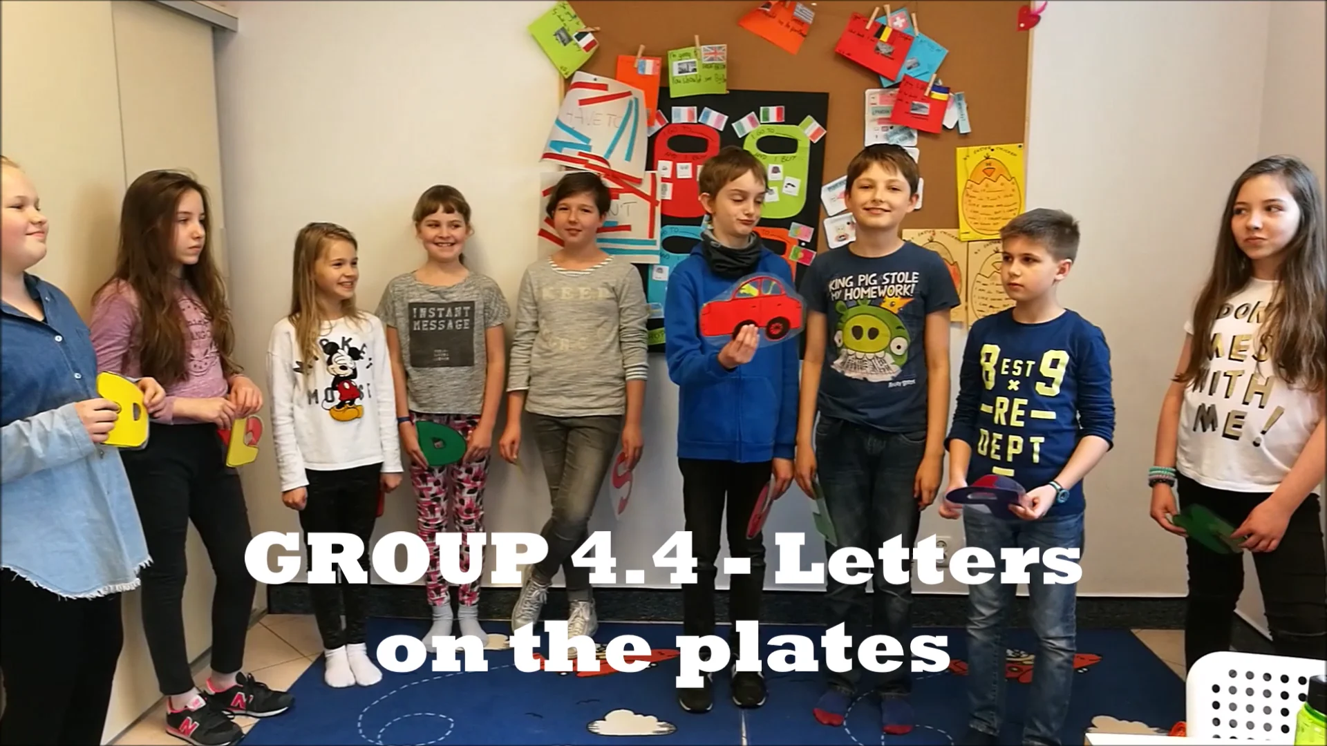 GROUP 4.4 - Letters on the plates on Vimeo