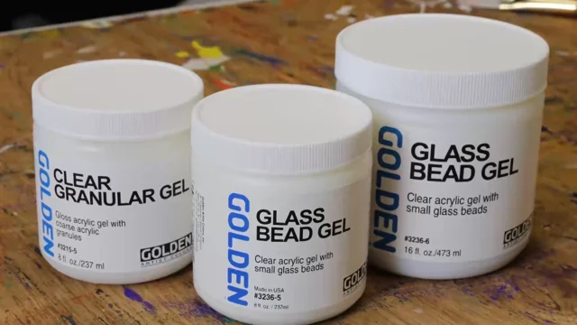 Glass Bead Gel and Clear Granular Gel