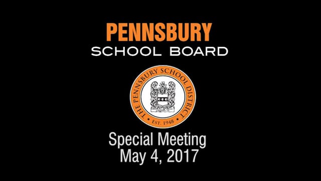 Pennsbury School Board Meeting for May 4, 2017