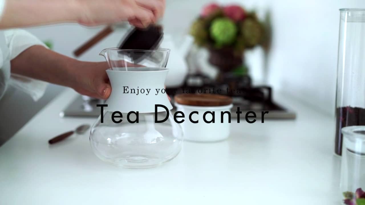 [HARIO]Tea Decanter[TDC] on Vimeo