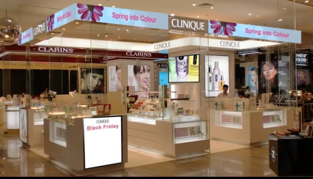 Clinique Retail Counter video Animation