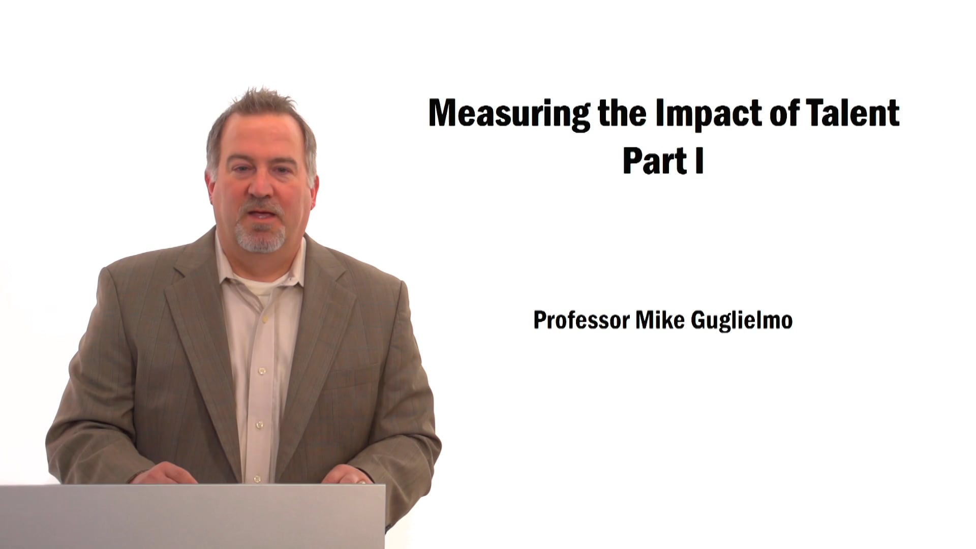Measuring the Impact of Talent Part 1