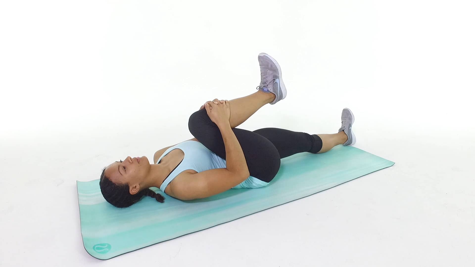 Supine Self Assisted Hip Flexion on Vimeo