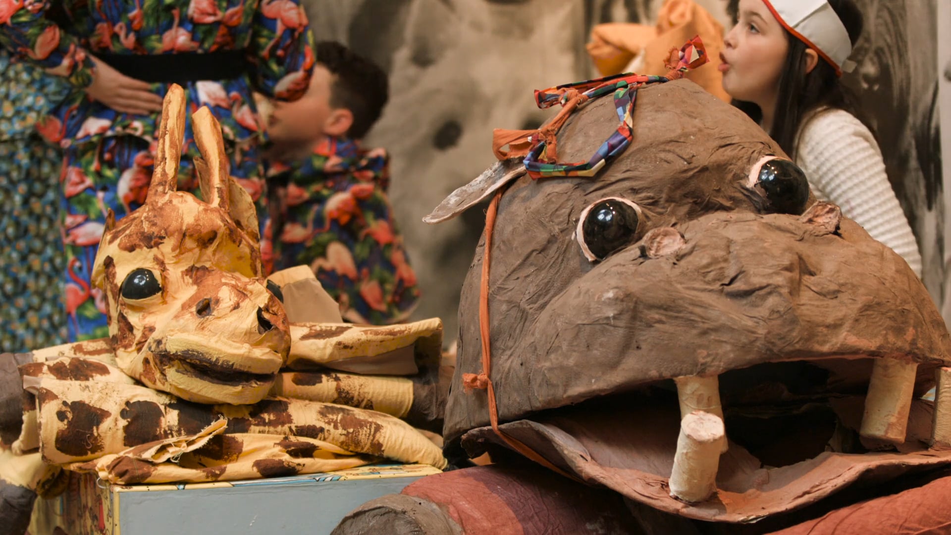 Liverpool Biennial: Marvin Gaye Chetwynd: Dogsy Ma Bone at Touchstones Rochdale