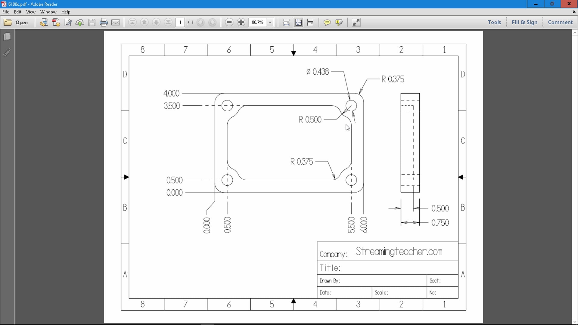 Getting Started Projects - CAD