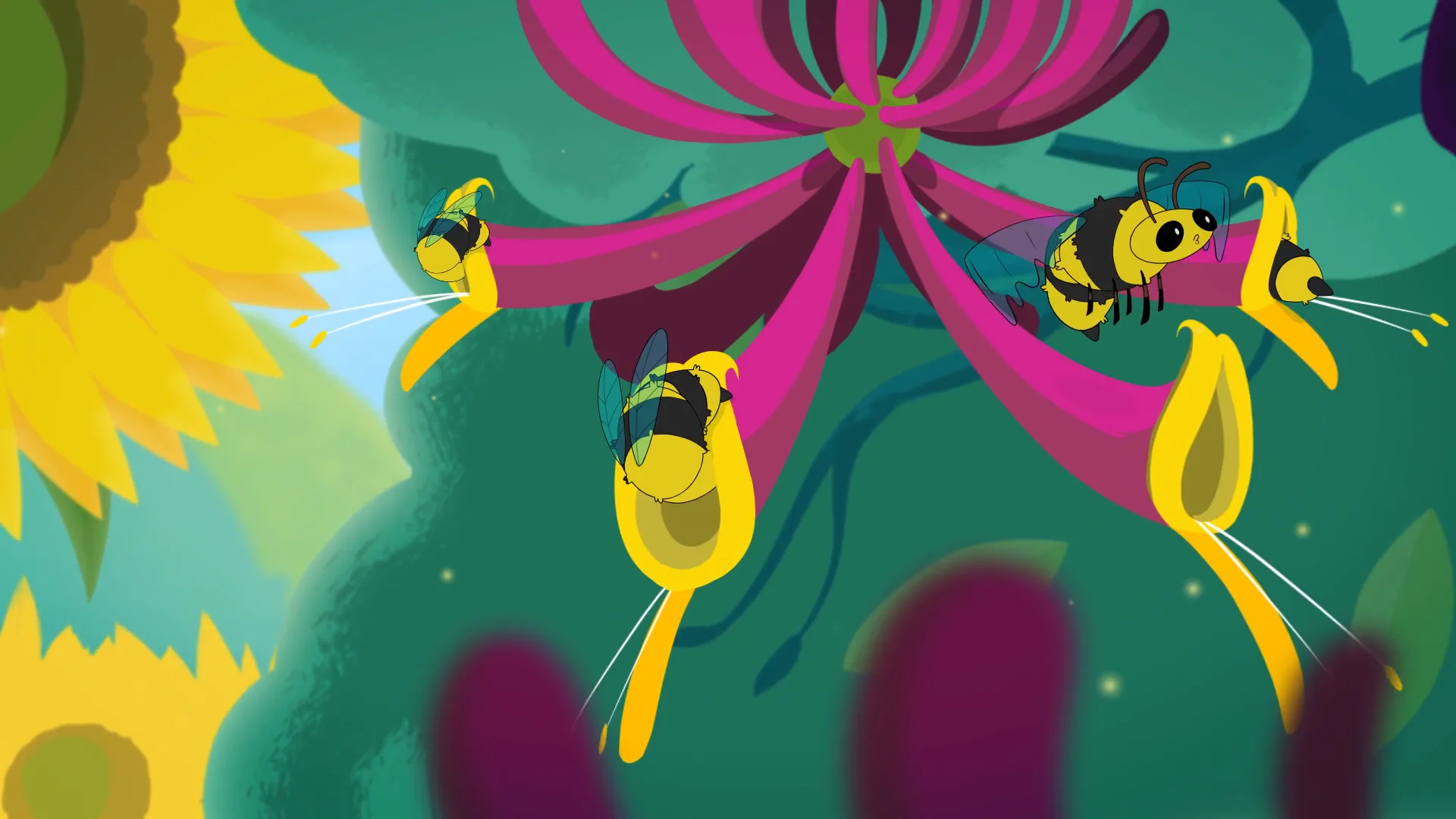 BBC Bitesize Why are bees attracted to flowers? on Vimeo