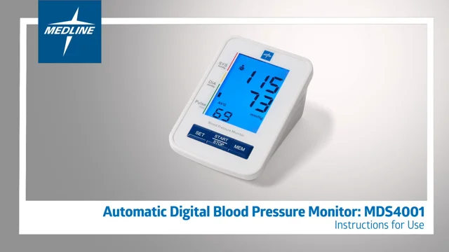 Medline - Elite Automatic Digital Blood Pressure Monitor