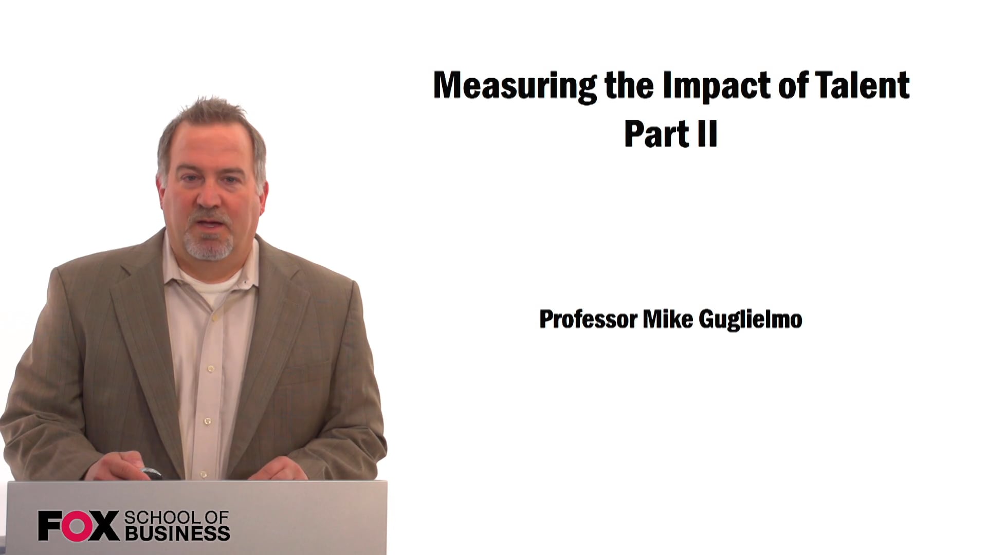 Measuring the Impact of Talent Part 2