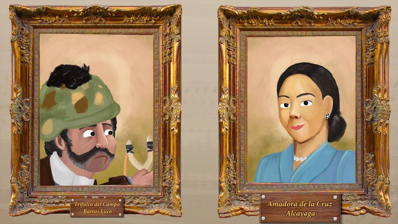 Las Enmarcadas Aventuras de Trifulco y Amadora, serie de TV