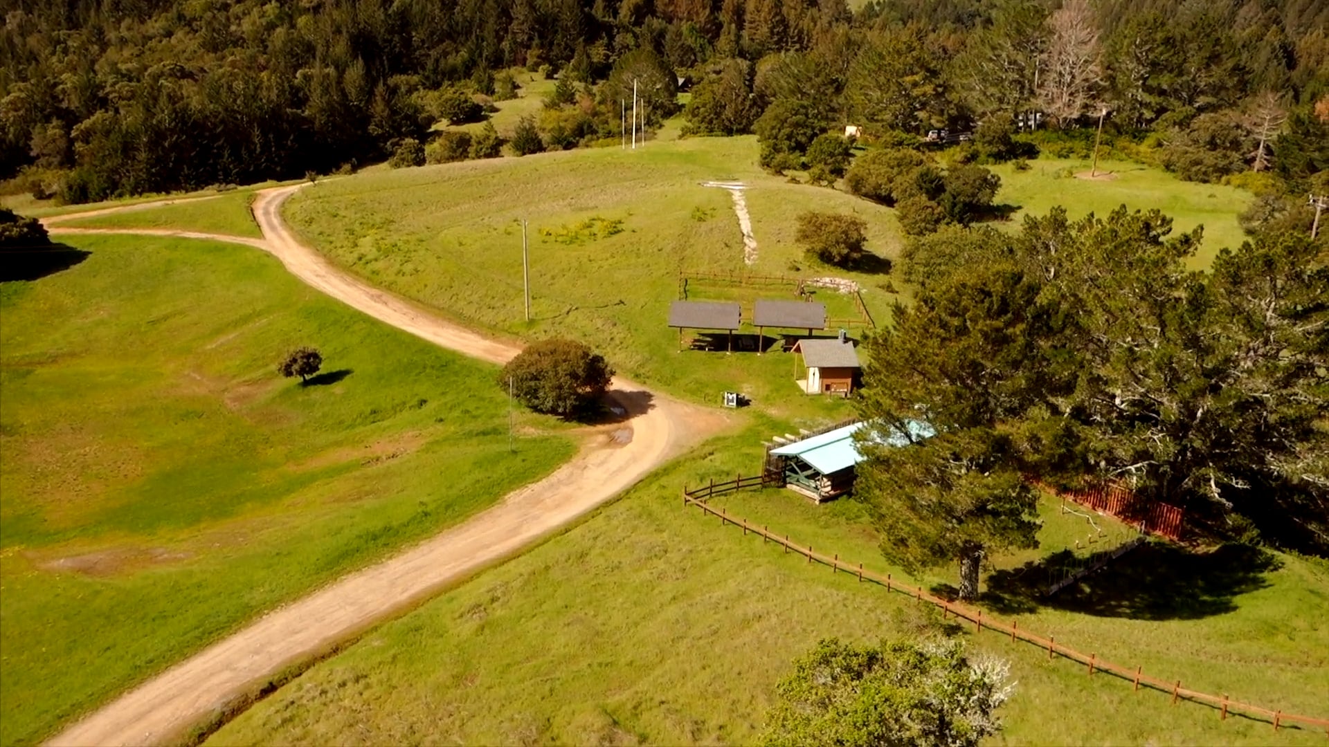 Camp Tamarancho, Marin County // Aerial Drone Video on Vimeo