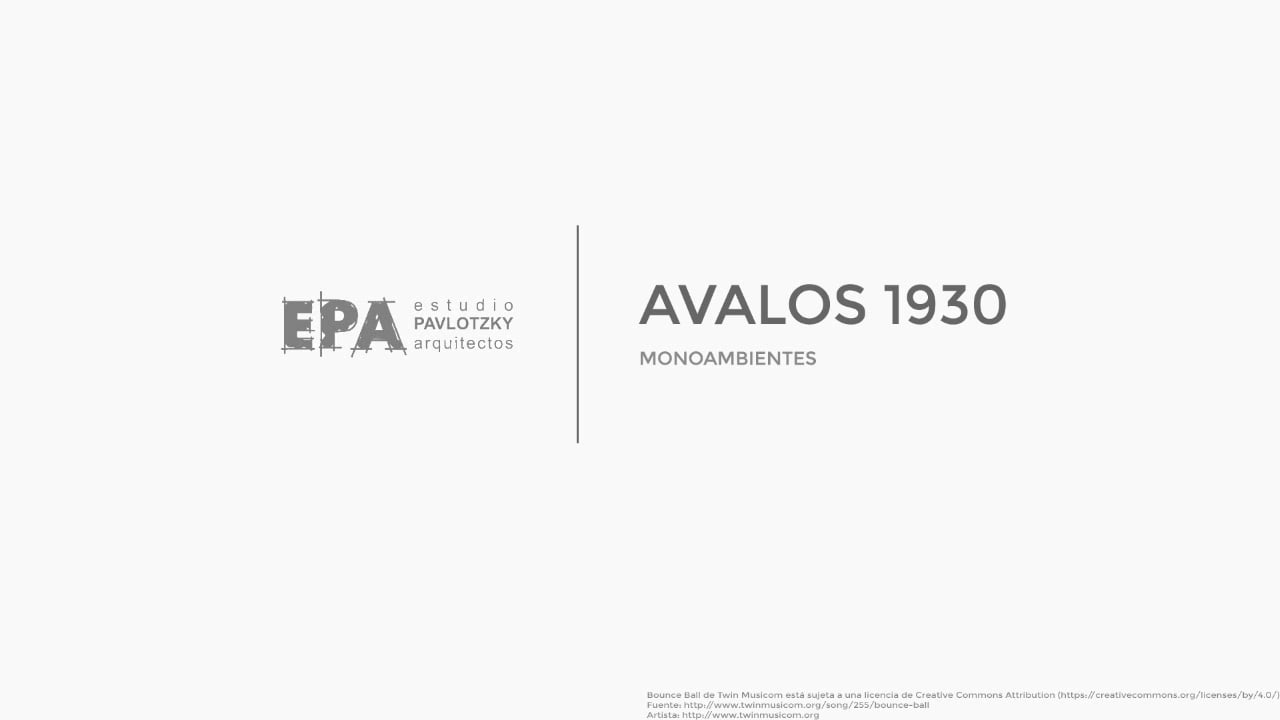 Avalos 1930 - Monoambientes