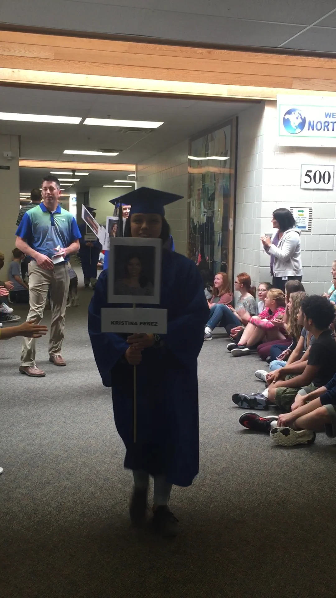 Millard North Graduates return to their alma mater, Millard North