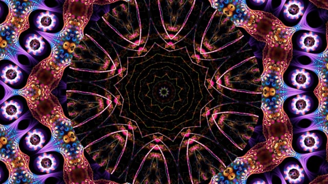 digital animated kaleidoscope maker