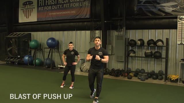 Blast off Push Up