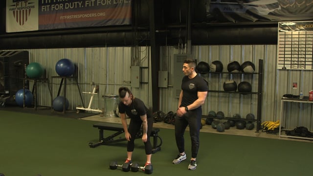 Dumbbell Bent Over Row