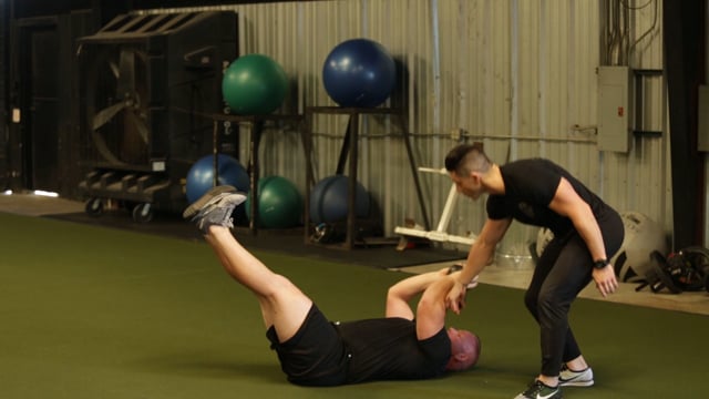 Kettle Bell Toe Touch