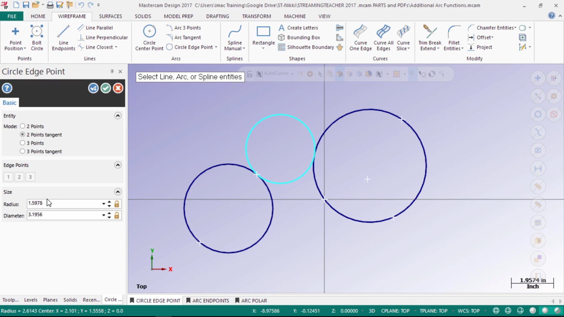 Arcs and Circles