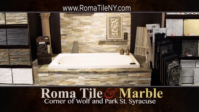 Roma Tile Bathrooms 15 On Vimeo, Roma Tile Company Syracuse Ny