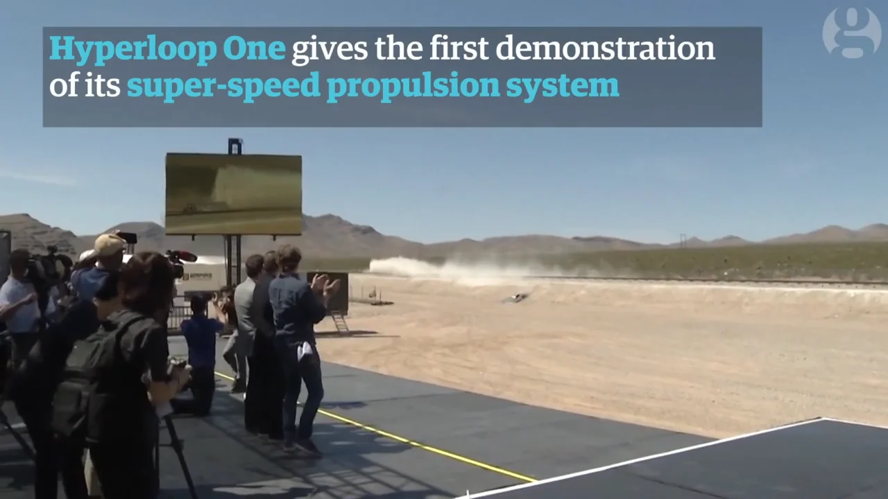 Hyperloop One Tests Supersonic Transport Propulsion System on Vimeo