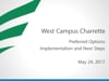 West Campus Charrette: Preferred Options