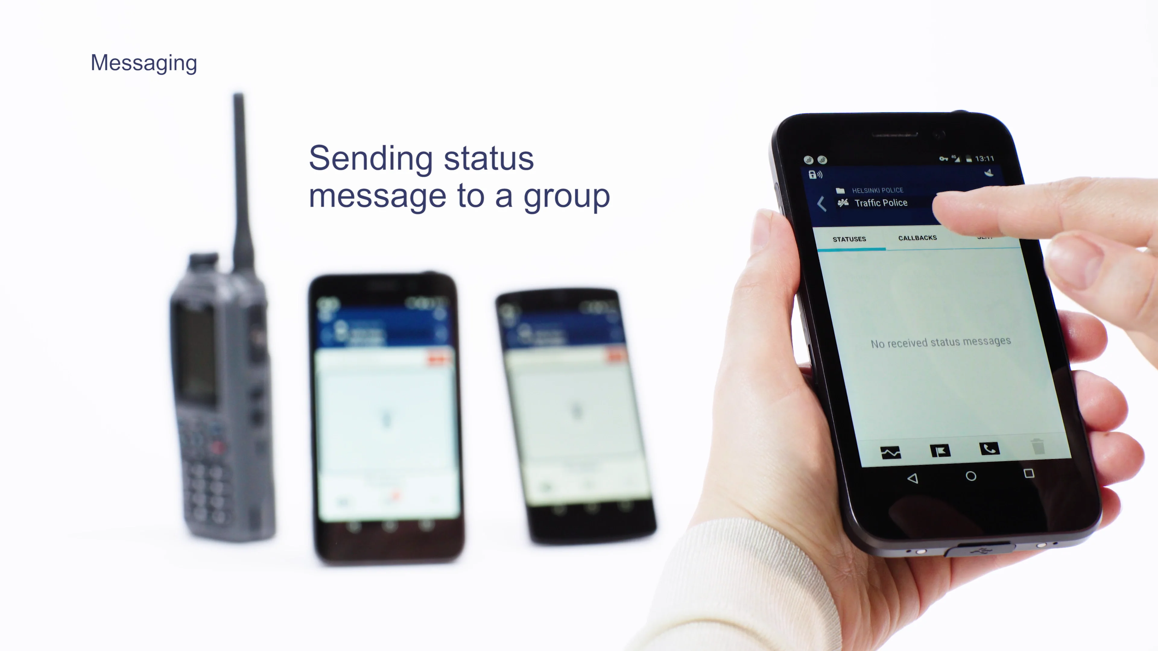 Tactilon Agnet brings TETRA messaging to smart phones