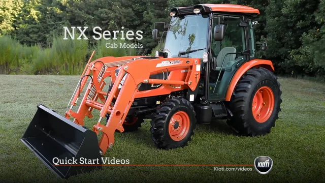 How to Start a Kioti Tractor  