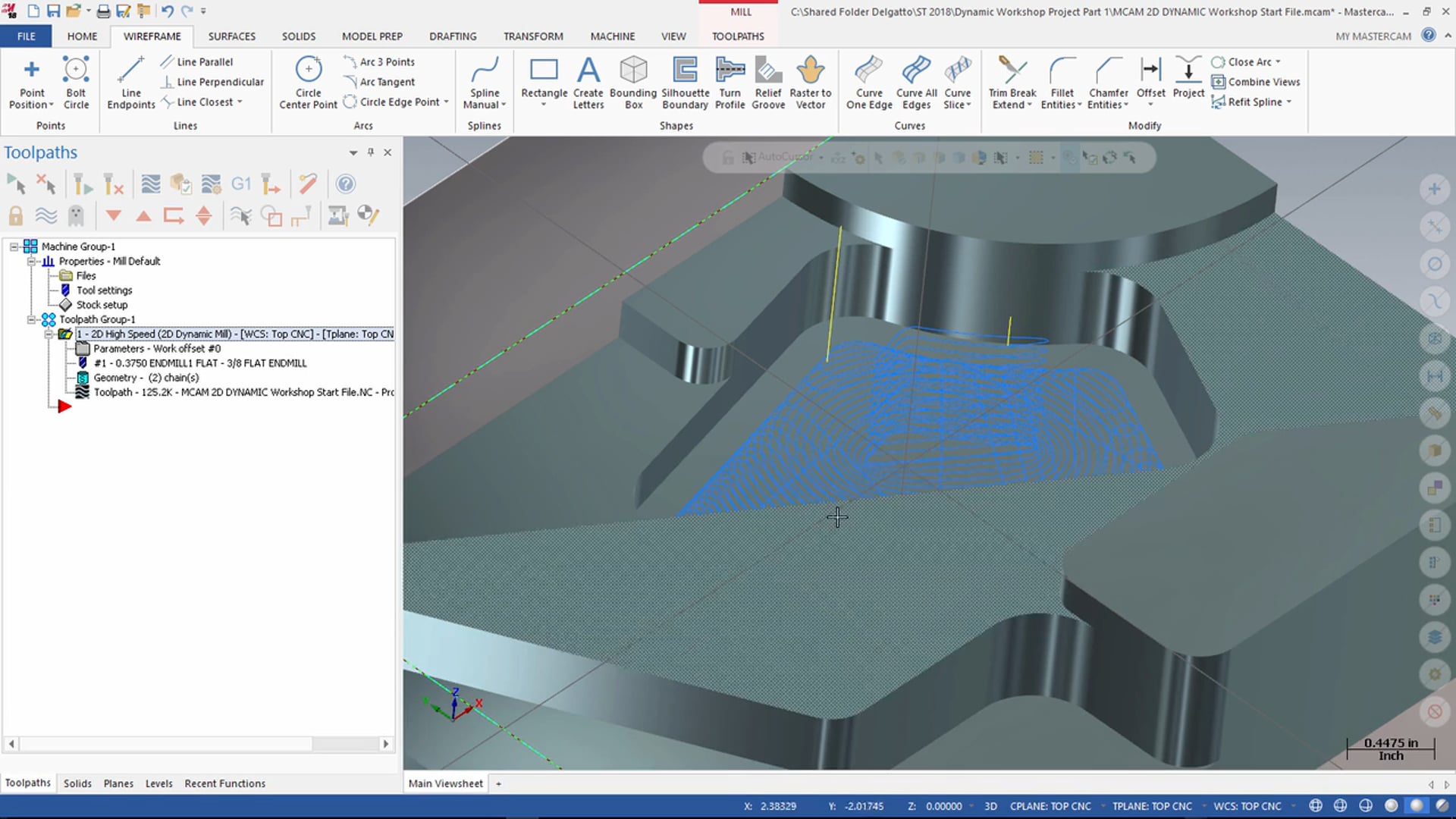 2D HST & Dynamic Toolpaths