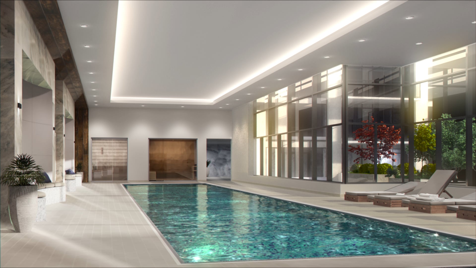 ViewStar - Projection - Swimming Pool on Vimeo