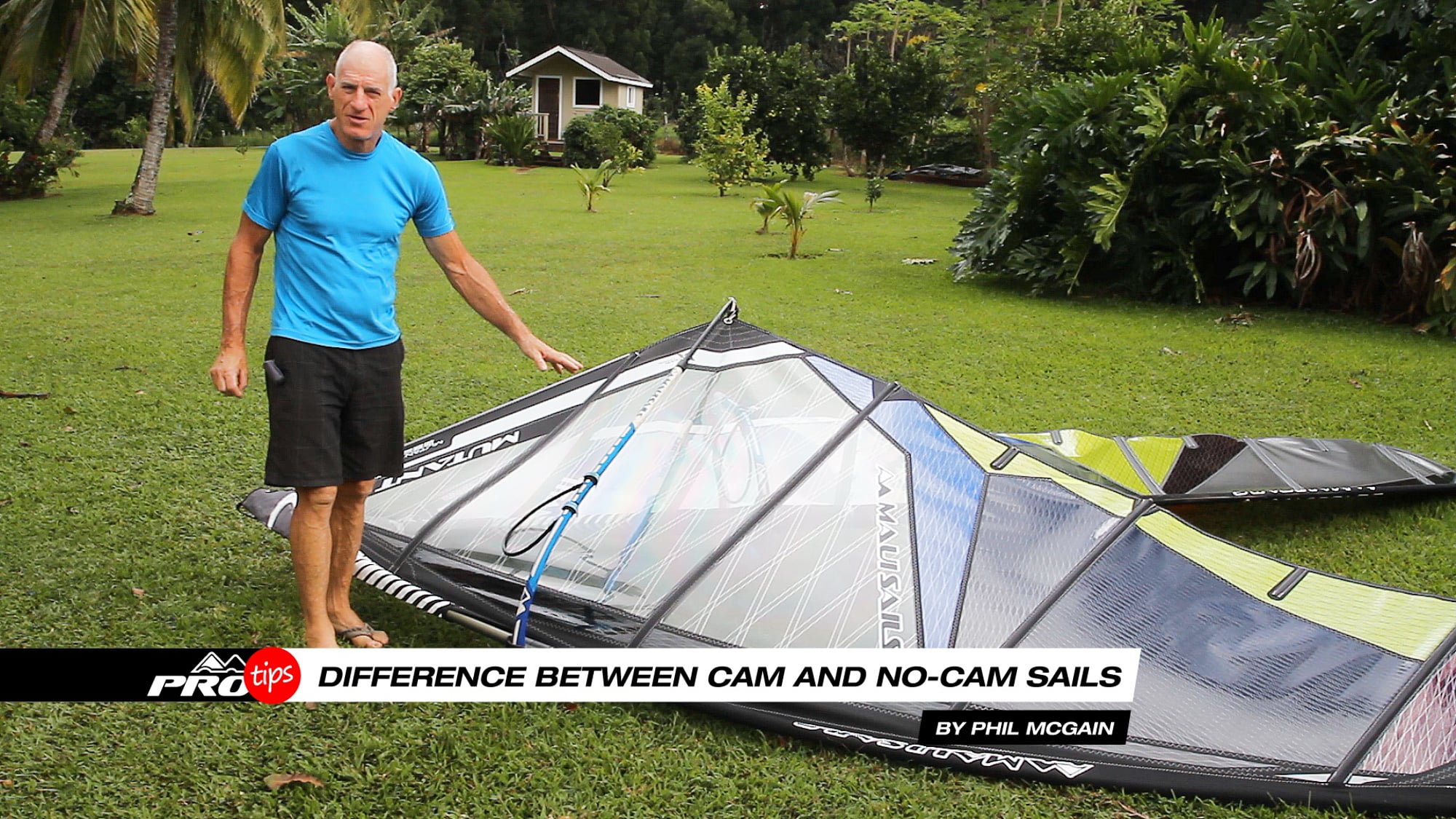 Pro Tips Cam vs nocam sails Windsurfing Videos MauiSails Hawaii