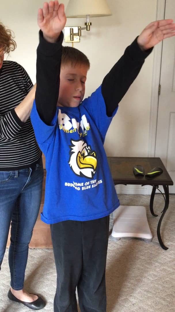 Gavin Schilder's Arm Extension Test on Vimeo