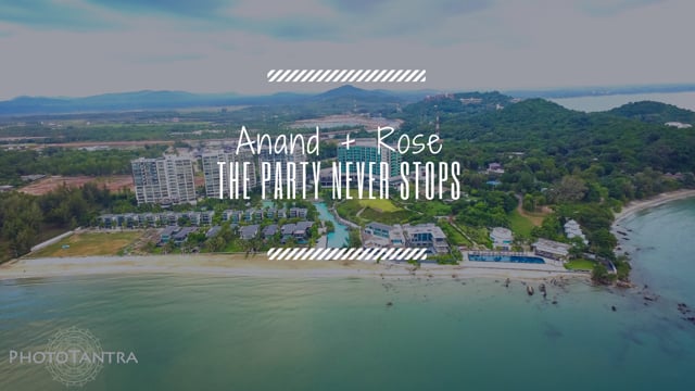 The Party Never Stops: Anand + Rose Short Movie