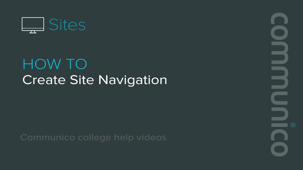 Navigation on Vimeo