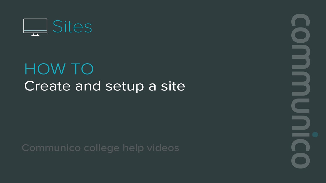 Sites Overview on Vimeo