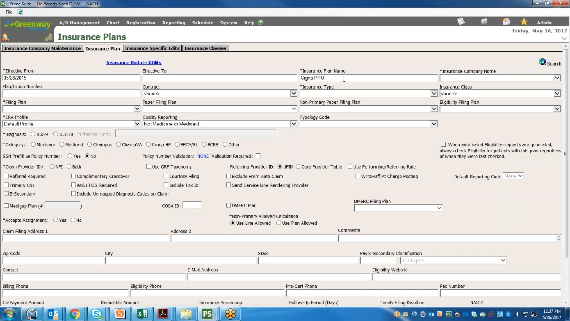 Greenway adding insurance (Payres) training on Vimeo