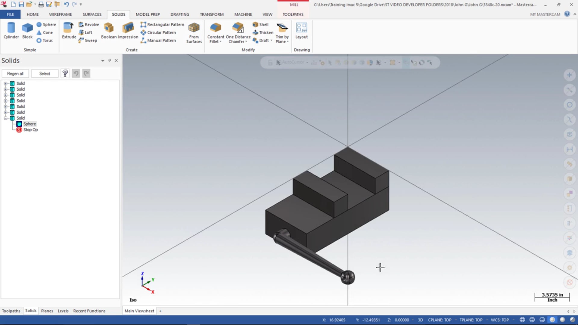 3D Geometry - Solids