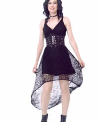 Video: Dress with Mesh Layer