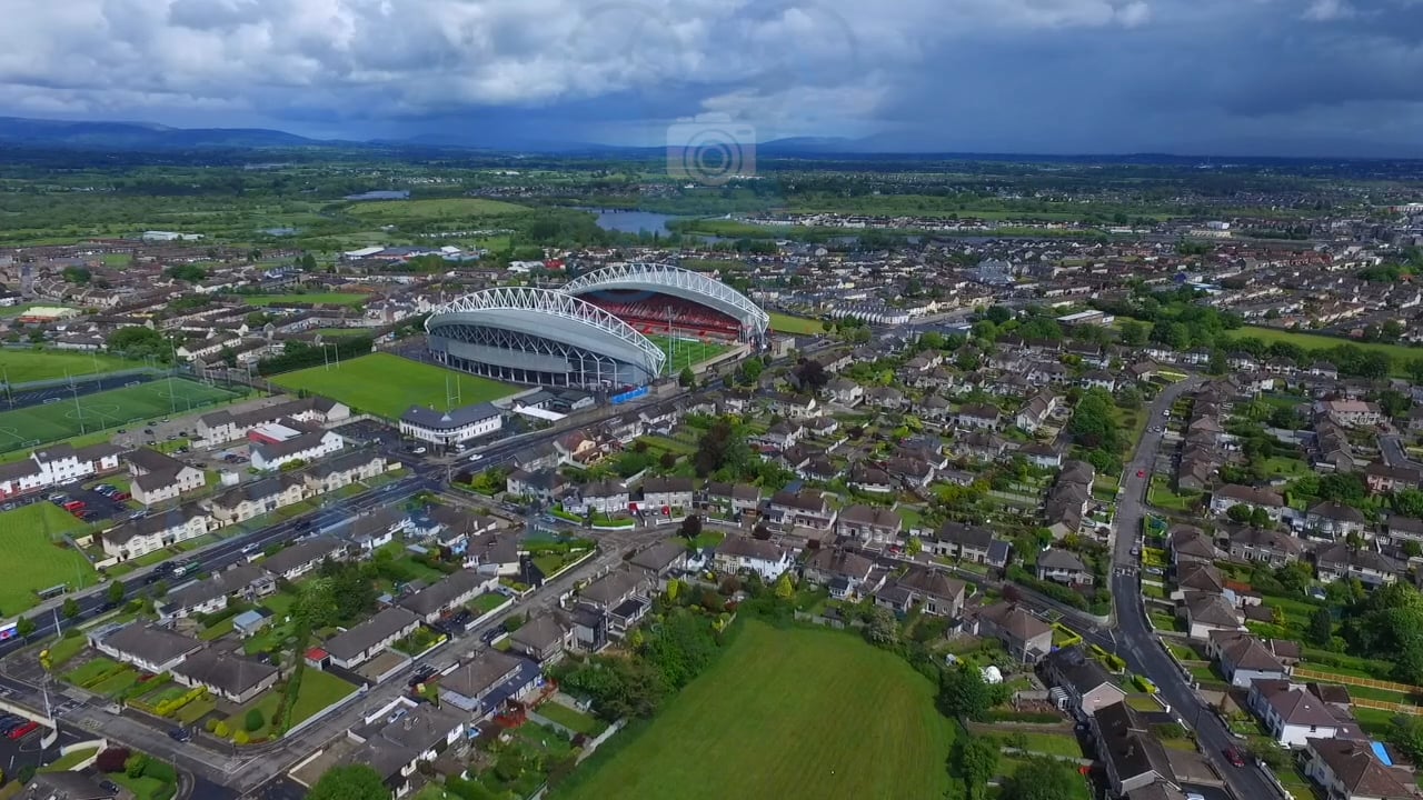 Limerick - Shannon - Thomand (Stock Footage)