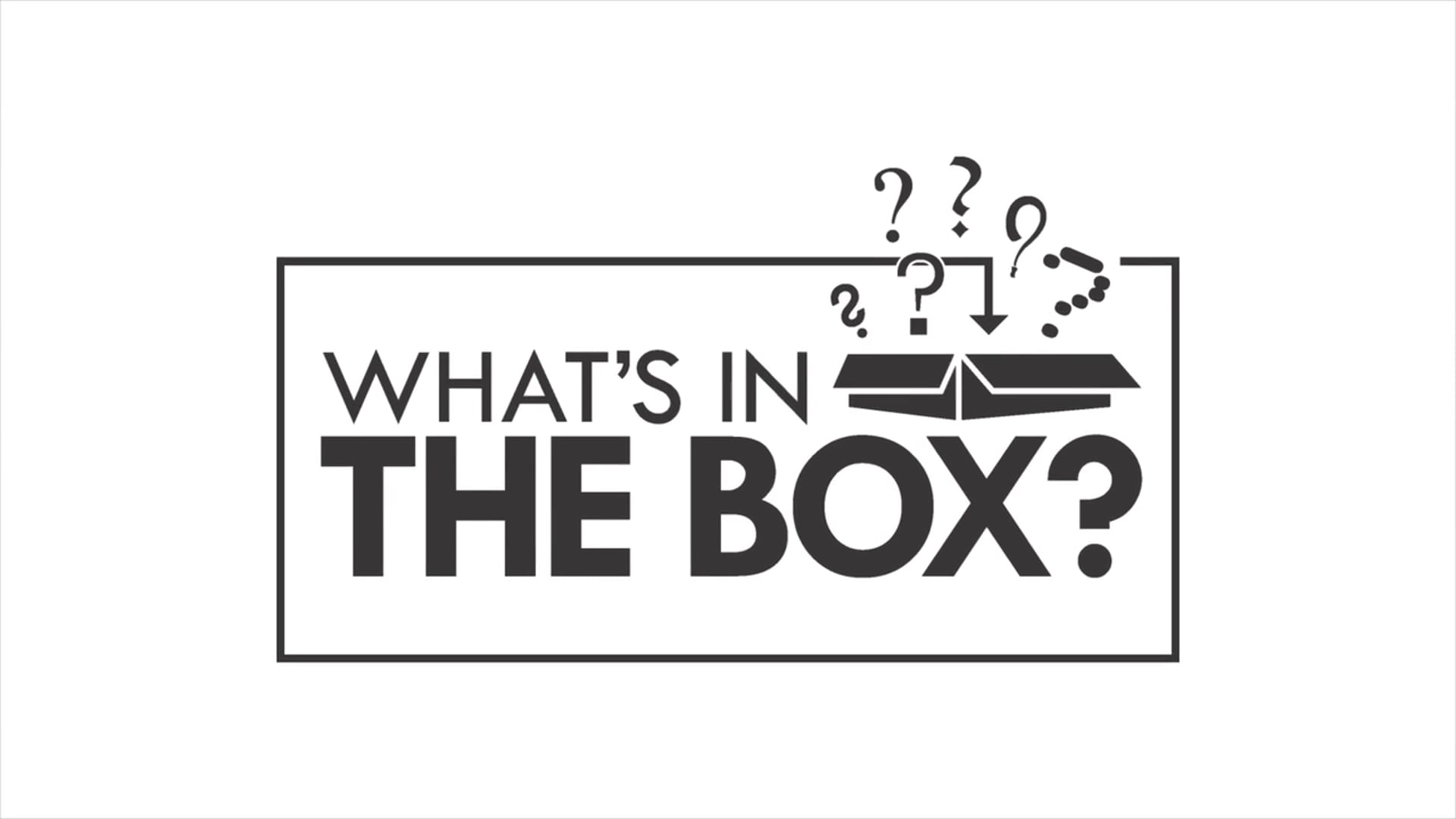 "What's In The Box?" 30 sec Commercial