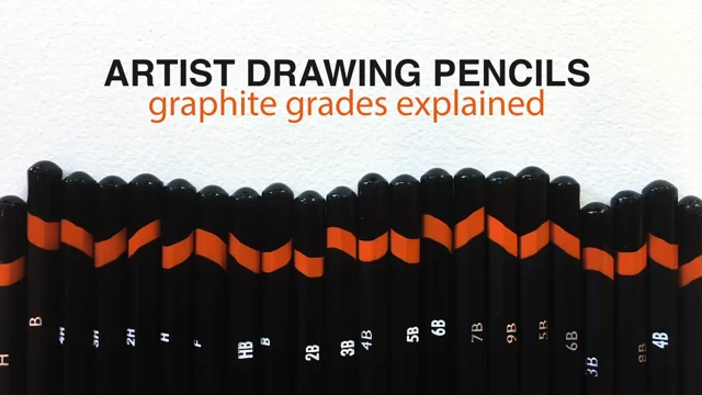 Artist Graphite Drawing Pencils - What Pencils Do You Need