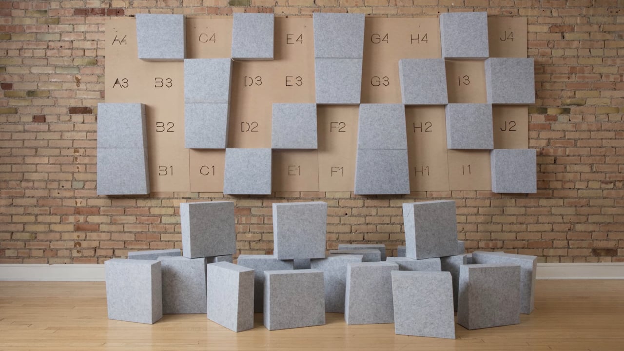 3Form Seeyond Acoustic Tiles