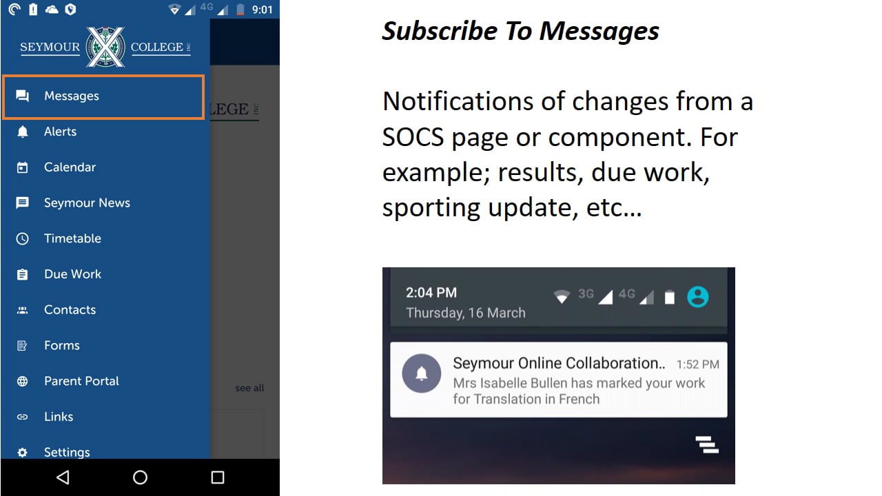 Seymour College SOCS App on Vimeo
