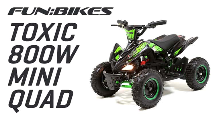 Electric mini deals quad bike