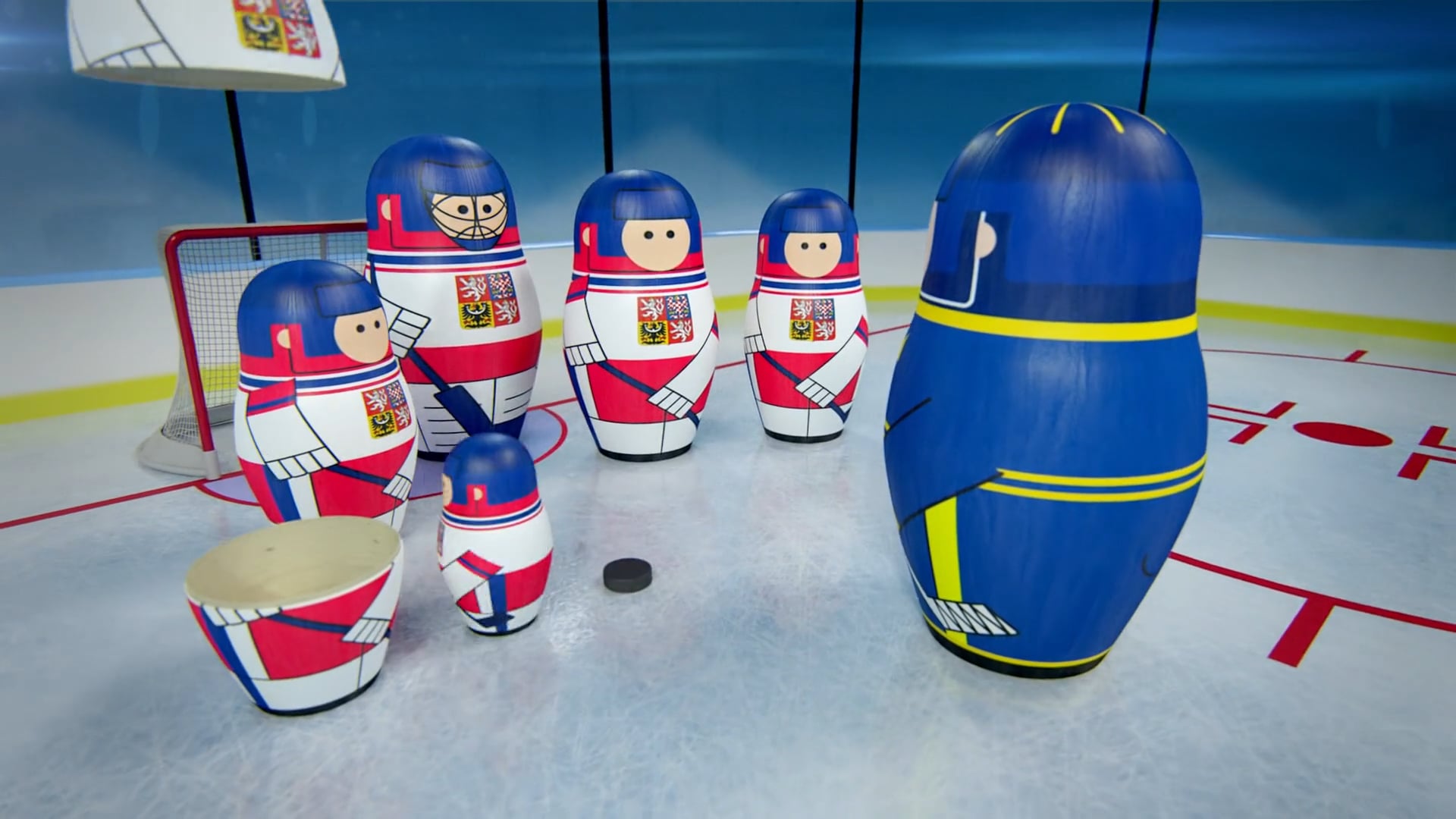 Daniel Rehak / Motion Graphics & Animation Ice Hockey World Championship 2016 _ TV promo