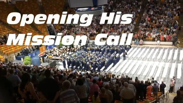Opening Mission Call on Graduation Night on Vimeo