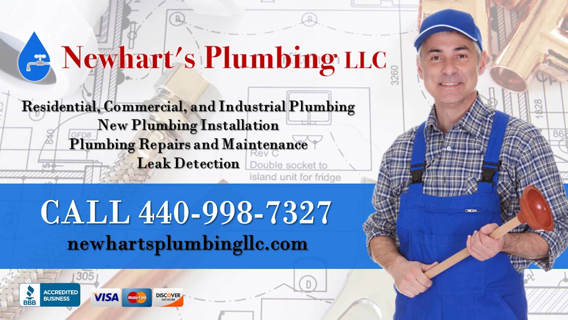 Newhart's Plumbing LLC Ashtabula OH Plumbers on Vimeo